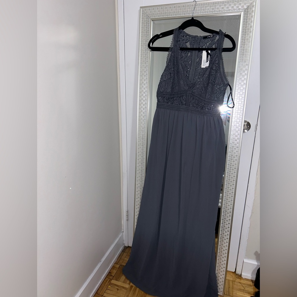 ASOS MAXI LACE DRESS - Picture 3 of 3